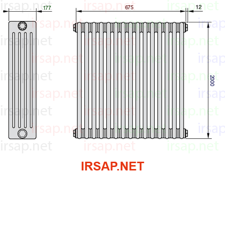 Радиатор IRSAP Tesi 52000/15 T22 CL 01